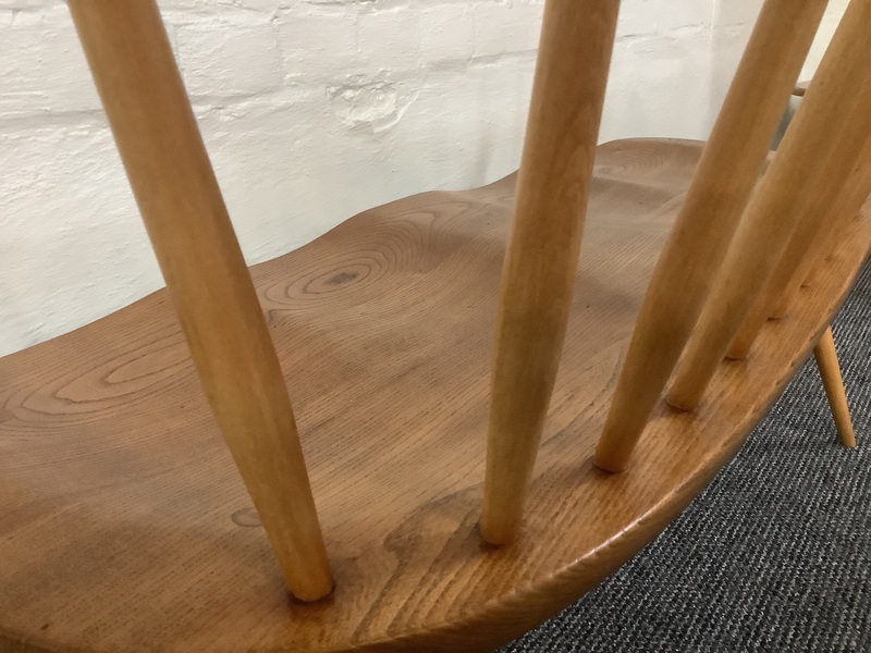 Ercol Windsor 349 Love Seat In Light Finish.