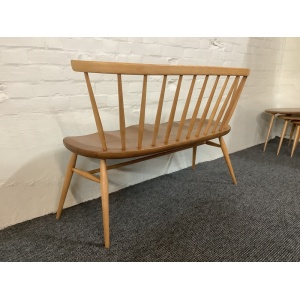 Ercol Windsor 349 Love Seat In Light Finish.