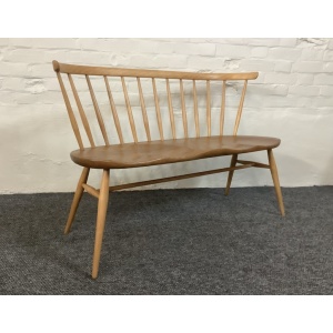 Ercol Windsor 349 Love Seat In Light Finish.