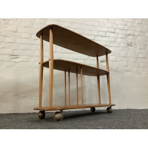 Ercol Windsor 361 Trolley Bookcase, Baby Giraffe.