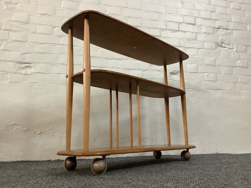 Ercol Windsor 361 Trolley Bookcase, Baby Giraffe.
