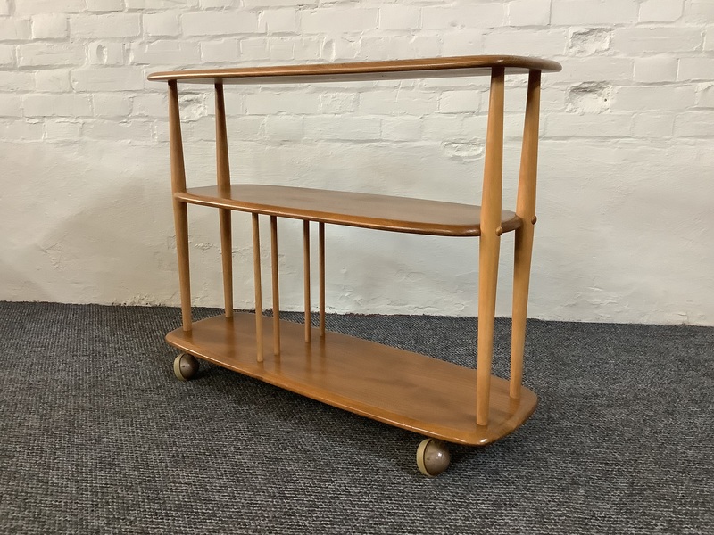 Ercol Windsor 361 Trolley Bookcase, Baby Giraffe.
