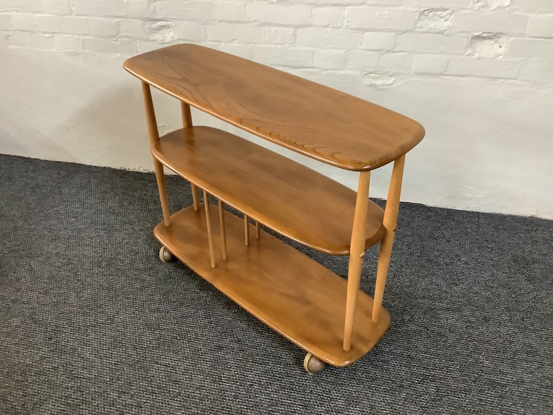 Ercol Windsor 361 Trolley Bookcase, Baby Giraffe.