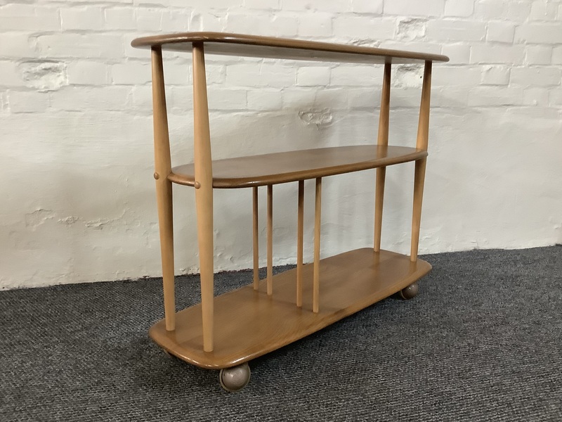 Ercol Windsor 361 Trolley Bookcase, Baby Giraffe.