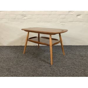 Ercol Windsor 457 Butler’s Table In Natural Elm Finish.
