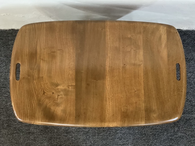 Ercol Windsor 457 Butler’s Table In Natural Elm Finish.