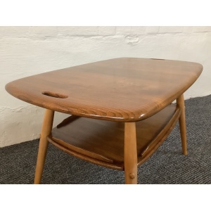 Ercol Windsor 457 Butler’s Table In Natural Elm Finish.
