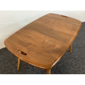 Ercol Windsor 457 Butler’s Table In Natural Elm Finish.