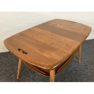 Ercol Windsor 457 Butler’s Table In Natural Elm Finish.