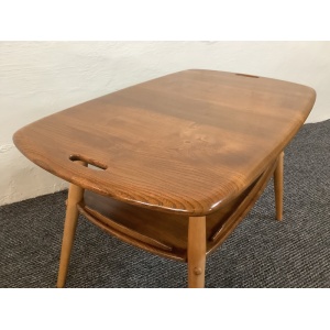 Ercol Windsor 457 Butler’s Table In Natural Elm Finish.