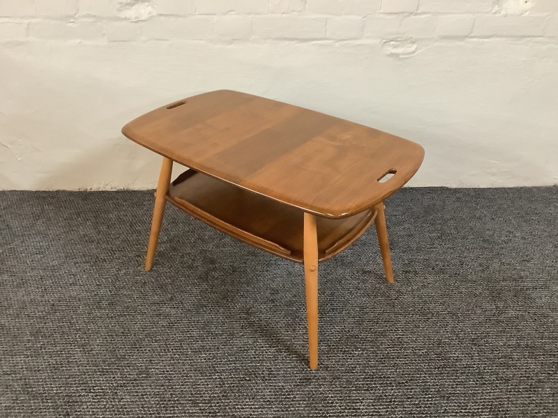 Ercol Windsor 457 Butler’s Table In Natural Elm Finish.