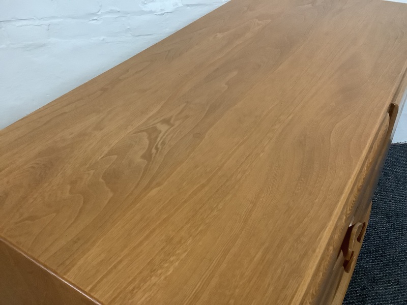 Ercol Windsor Cabinet In Light Finish.