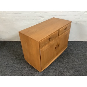Ercol Windsor Cabinet In Light Finish.