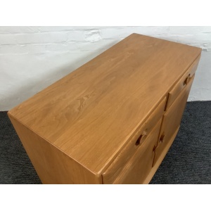 Ercol Windsor Cabinet In Light Finish.