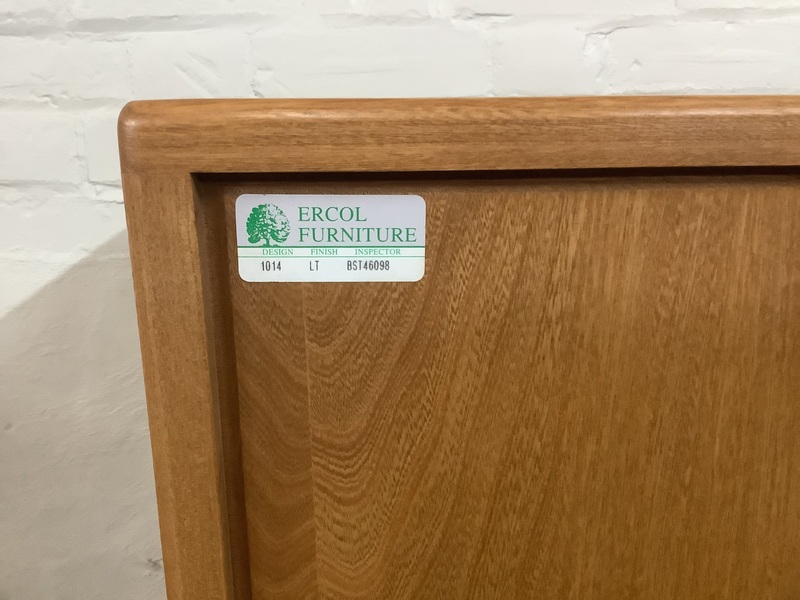 Ercol Windsor Cabinet In Light Finish.