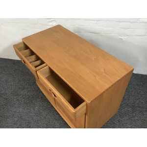 Ercol Windsor Cabinet In Light Finish.