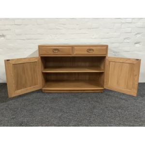 Ercol Windsor Cabinet In Light Finish.