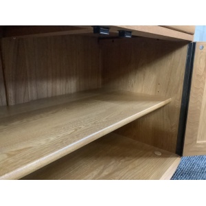 Ercol Windsor Cabinet In Light Finish.