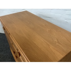 Ercol Windsor Cabinet In Light Finish.