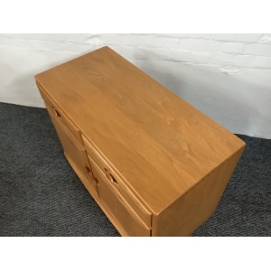 Ercol Windsor Cabinet In Light Finish.