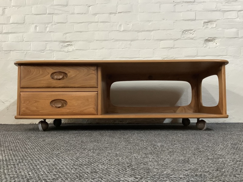 Ercol Windsor Minerva Coffee Table In Light Finish.