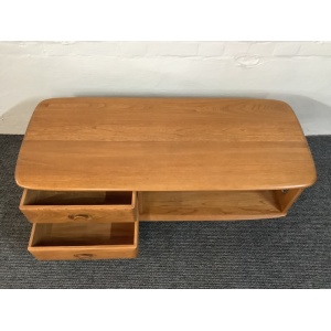 Ercol Windsor Minerva Coffee Table In Light Finish.