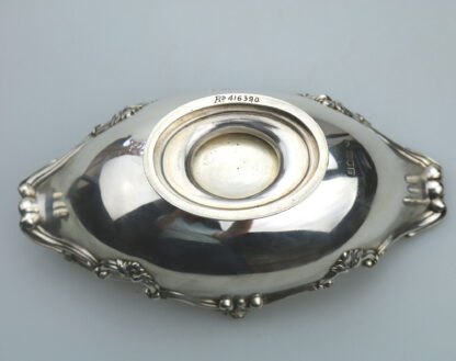 A very fine antique English solid silver pedestal Basket by George Fox 410g C.1905 - Image 9