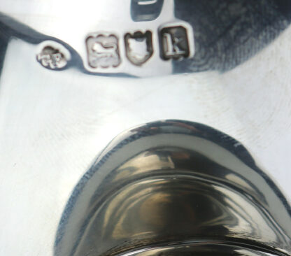 A very fine antique English solid silver pedestal Basket by George Fox 410g C.1905 - Image 10