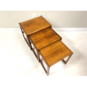 G Plan Quadrille, Mid-Century Teak Nest of Tables