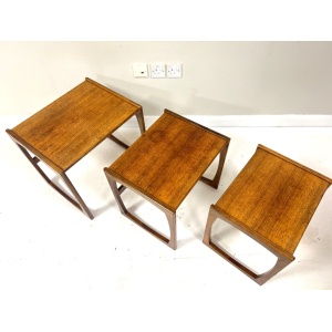 G Plan Quadrille, Mid-Century Teak Nest of Tables