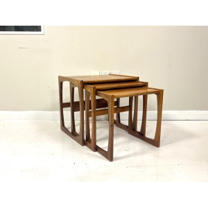 G Plan Quadrille, Mid-Century Teak Nest of Tables