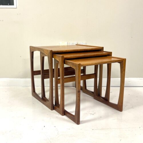 G Plan Quadrille, Mid-Century Teak Nest of Tables