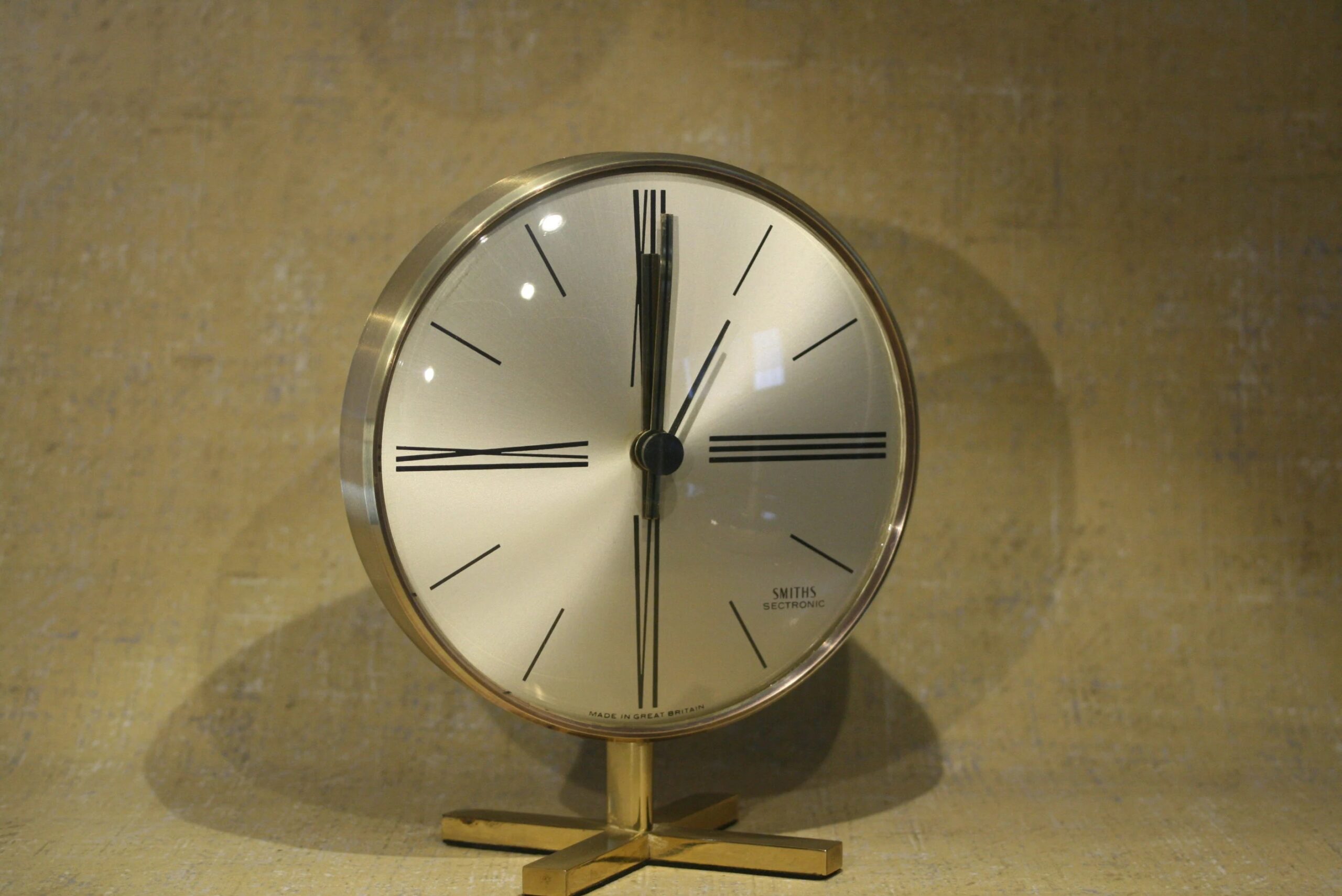 Smiths "Rondell" Mantel Clock, vintage, 1970s