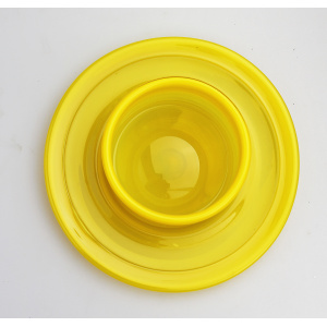 A rare mid-century Erik Hoglund Kosta Boda Art Glass Table Centrepiece C.1960's