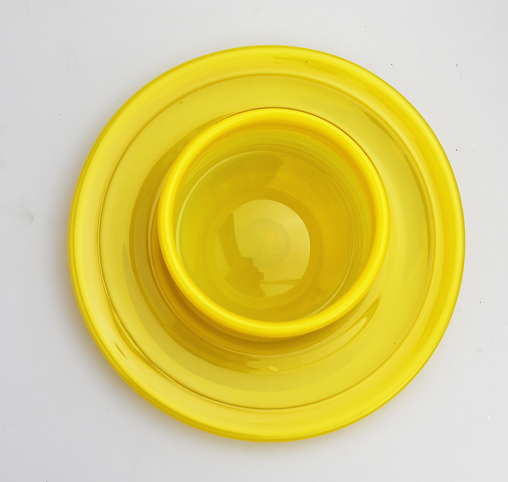 A rare mid-century Erik Hoglund Kosta Boda Art Glass Table Centrepiece C.1960's