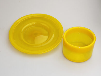 A rare mid-century Erik Hoglund Kosta Boda Art Glass Table Centrepiece C.1960's - Image 8