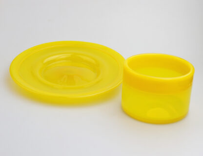 A rare mid-century Erik Hoglund Kosta Boda Art Glass Table Centrepiece C.1960's - Image 9