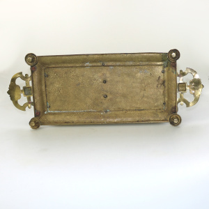 A very substantial antique Victorian ornate mystical beasts Letter Rack C.19thC