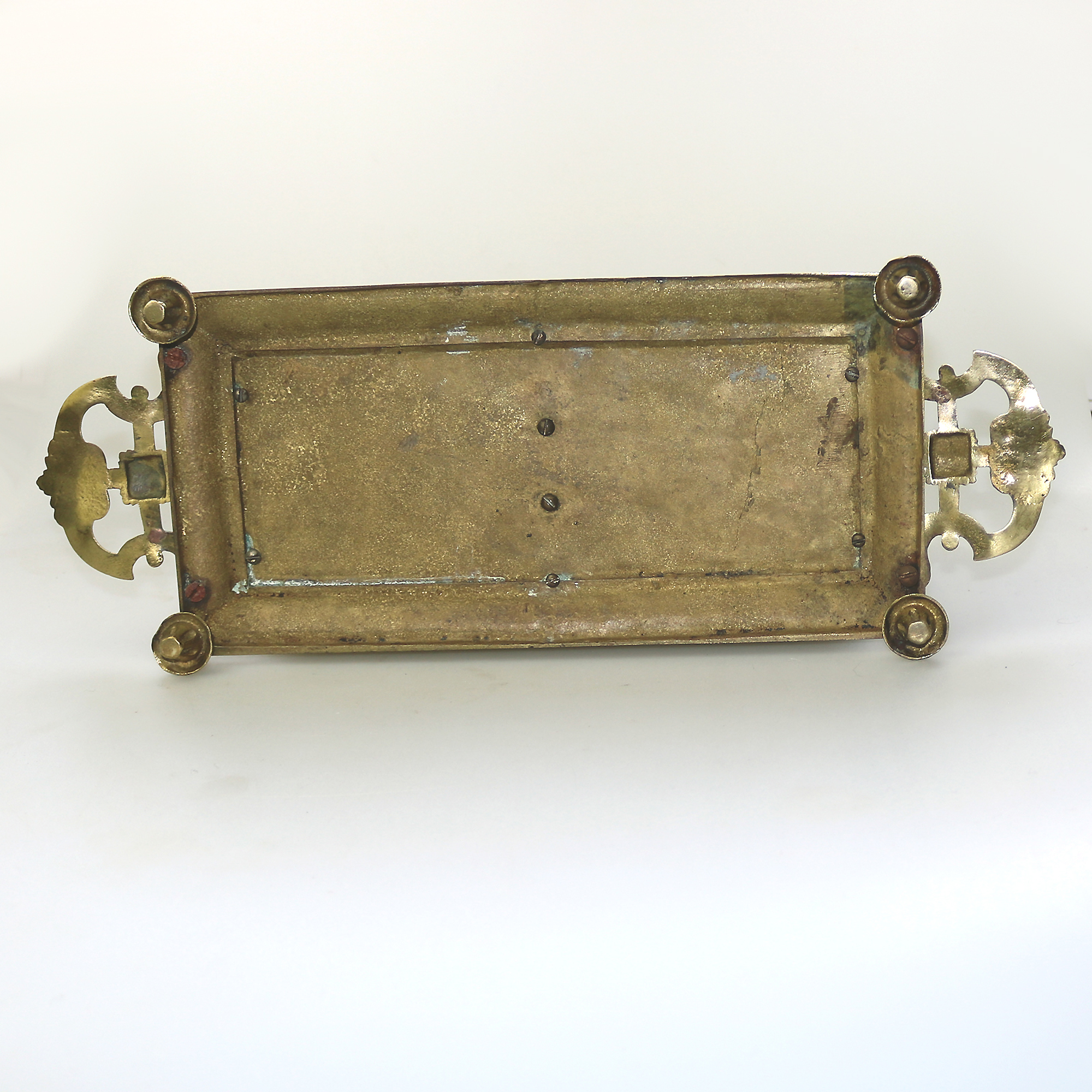 A very substantial antique Victorian ornate mystical beasts Letter Rack C.19thC