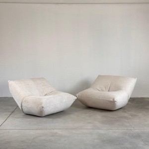 Lounge Chairs ‘Papillon’ by Guido Maria Rosati for Giovannetti, 1970s