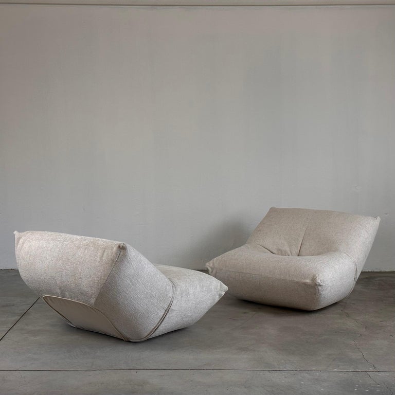 Lounge Chairs ‘Papillon’ by Guido Maria Rosati for Giovannetti, 1970s