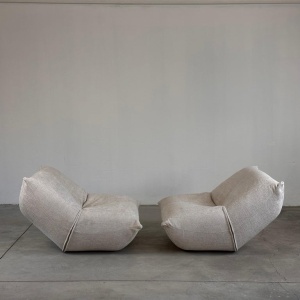 Lounge Chairs ‘Papillon’ by Guido Maria Rosati for Giovannetti, 1970s