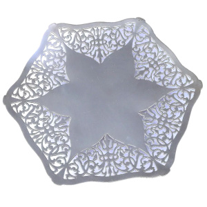 An attractive antique Mappin & Webb silver plated pierced Serving Platter C.1900