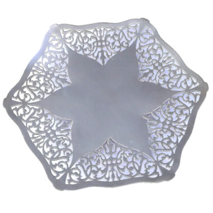 An attractive antique Mappin & Webb silver plated pierced Serving Platter C.1900
