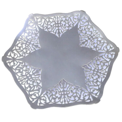 An attractive antique Mappin & Webb silver plated pierced Serving Platter C.1900