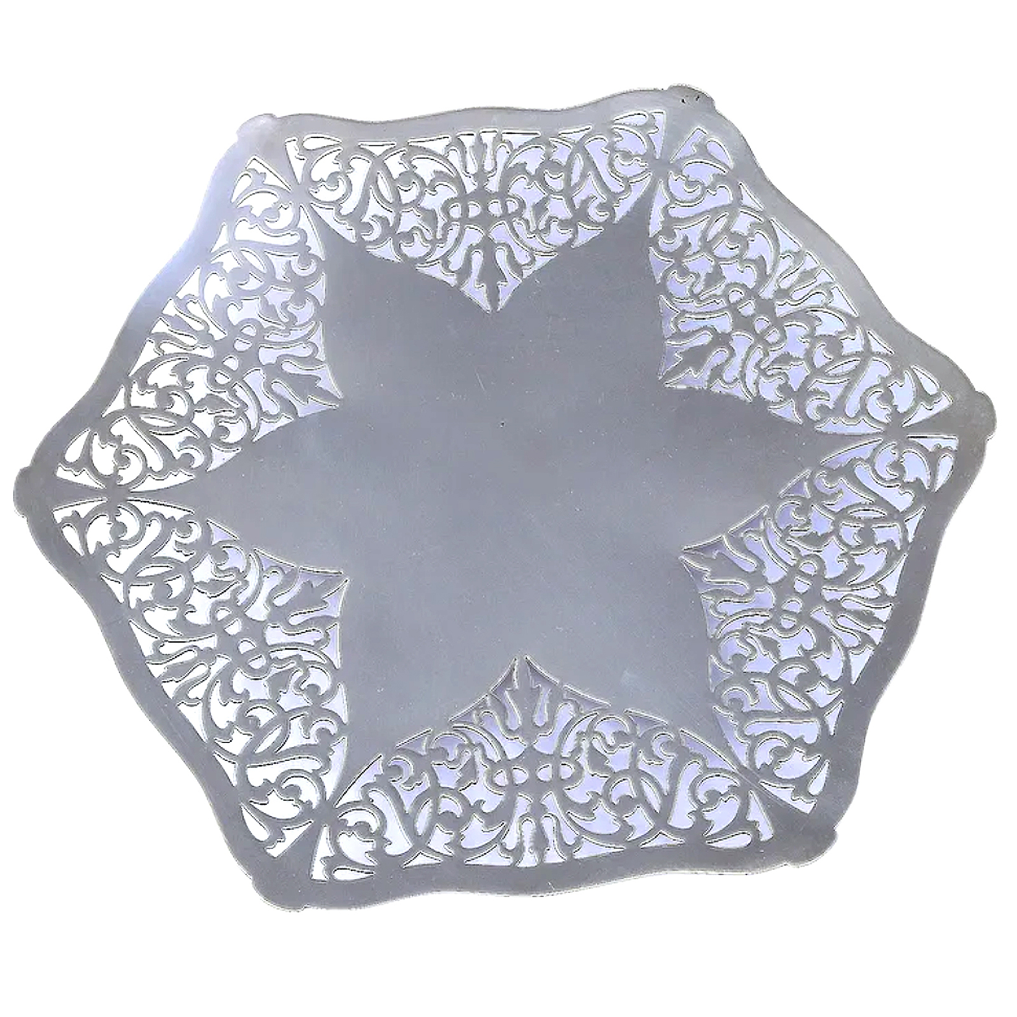 An attractive antique Mappin & Webb silver plated pierced Serving Platter C.1900