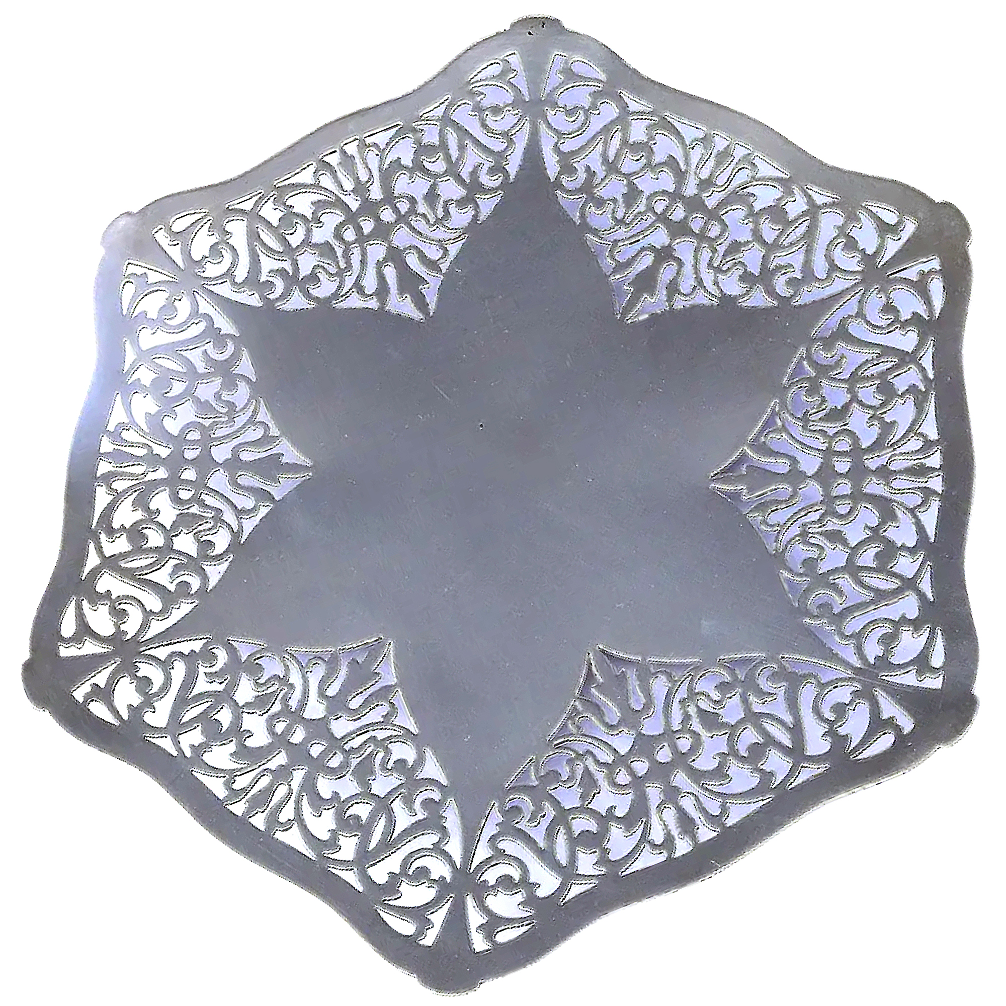 An attractive antique Mappin & Webb silver plated pierced Serving Platter C.1900