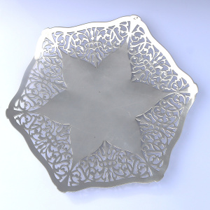 An attractive antique Mappin & Webb silver plated pierced Serving Platter C.1900