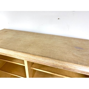 Mid Century, Limed Oak Drinks / Cocktail Cabinet