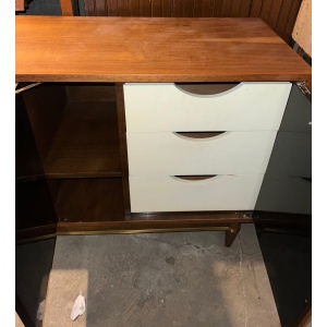 Mid-Century Modern Merton L. Gershun American of Martinsville Walnut Dresser